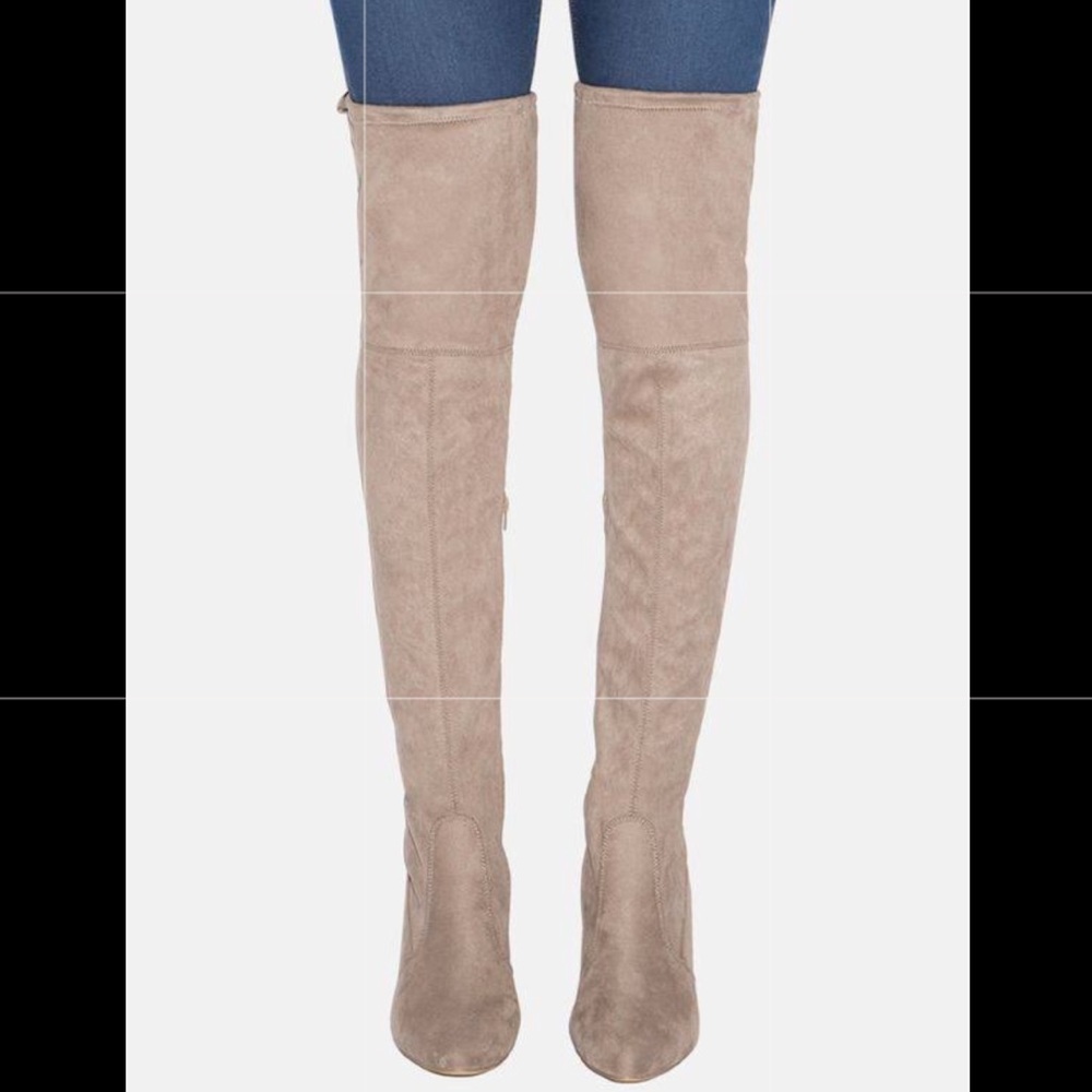 Thigh High Heeled Boots